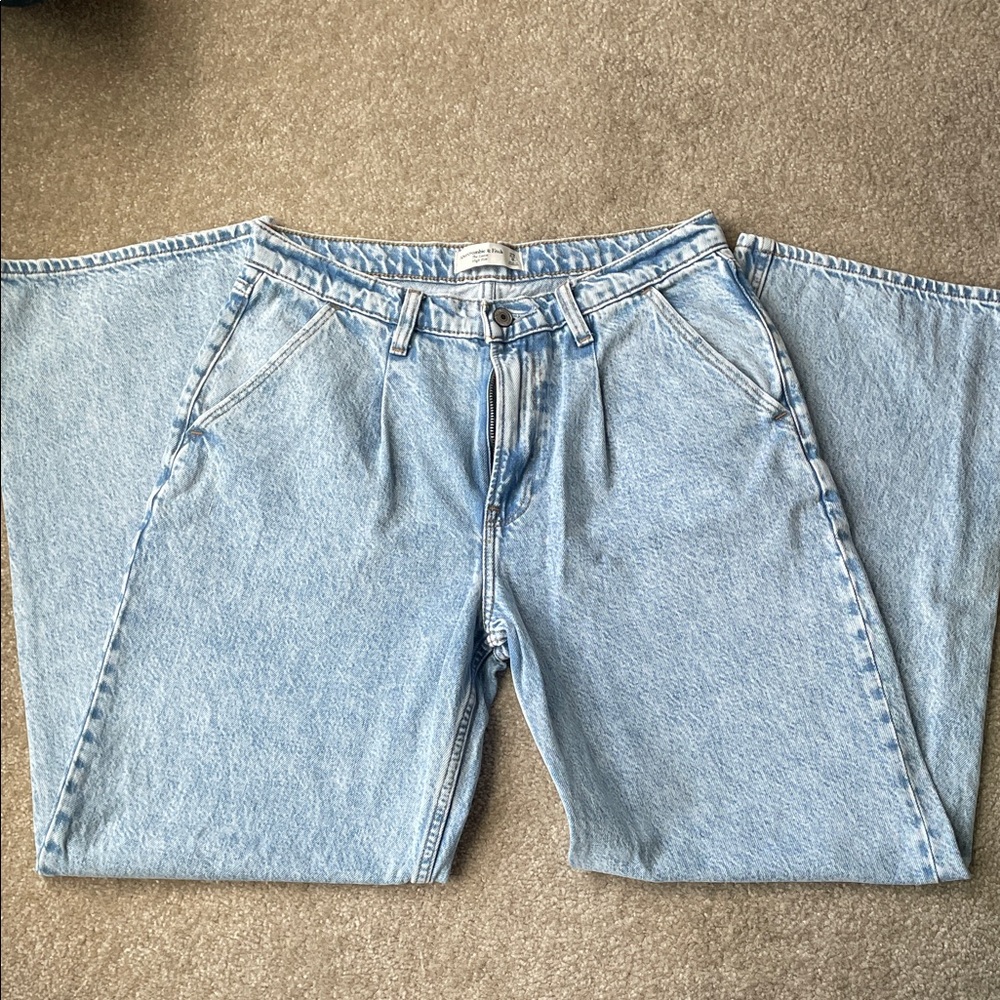 Abercrombie & Fitch High Rise Blue Jeans